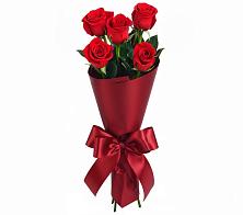 Букет 5 Красных роз Эдлесс Лав в Тарусе