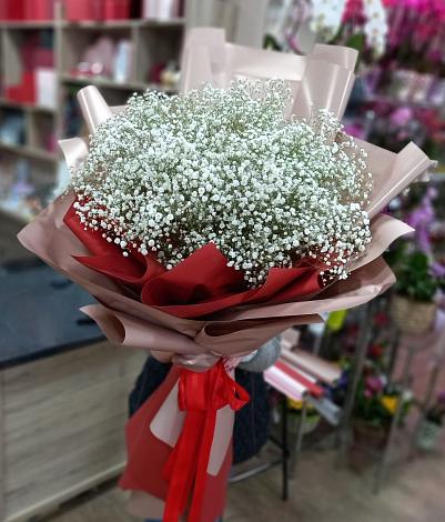 Букет цветов из: Гипсофила в Тарусе