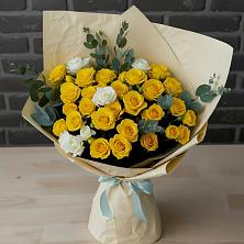 Букет цветов из:  Розы в Тарусе