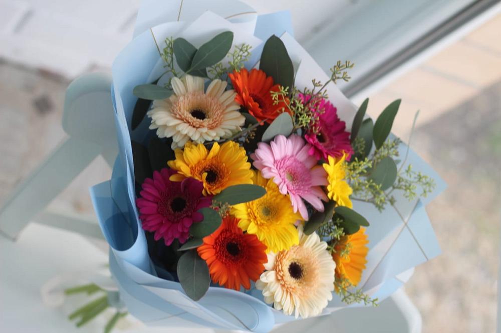 Букет цветов из: Герберы в Тарусе