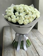 Букет 35 Белых роз в Тарусе