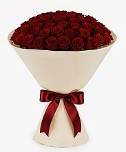 Букет 101 Бордовая роза Блэк Бакарра #REPLACE_PRED# Тарусе
