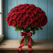 Букет Красные розы Блэк Меджик в Тарусе