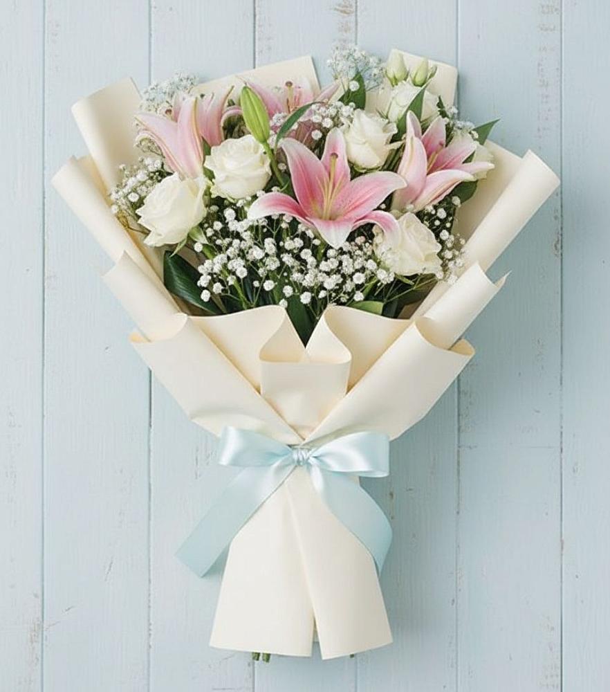 Букет цветов из: Лилии в Тарусе