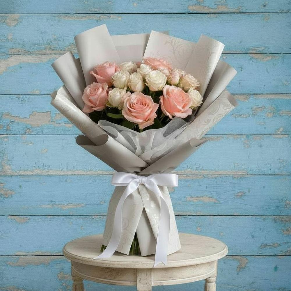 Букет цветов из: Розы в Тарусе