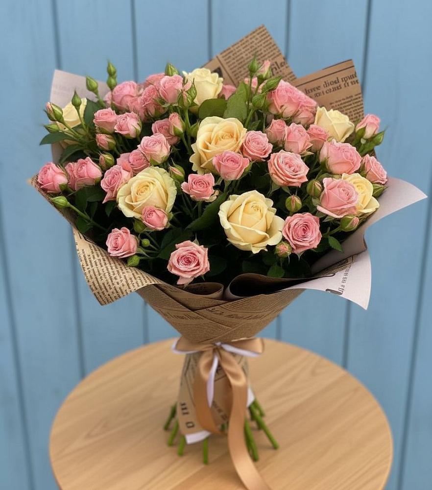 Букет цветов из: Розы в Тарусе