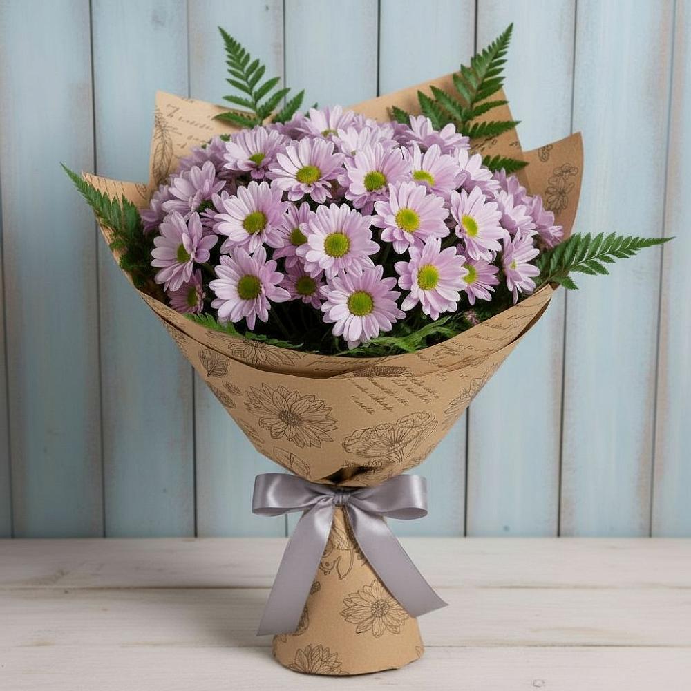 Букет цветов из: Хризантемы в Тарусе