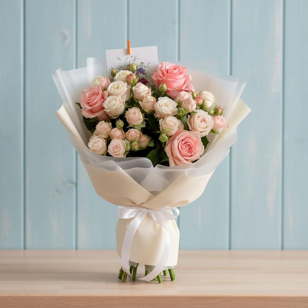 Букет цветов из: Розы в Тарусе