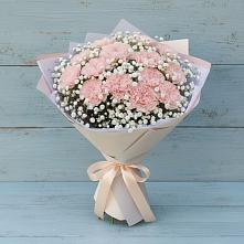 Букет цветов из:  Гвоздики в Тарусе