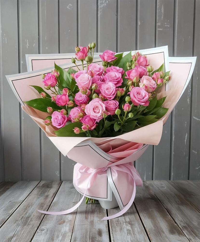 Букет Розовый кустик в Тарусе