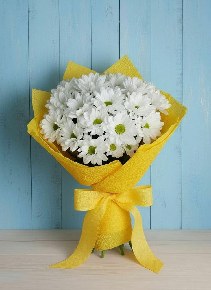 Букет цветов из: Хризантемы в Тарусе