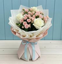 Букет цветов из:  Розы в Тарусе