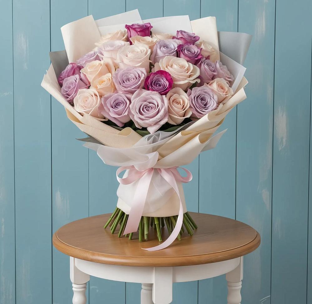 Букет цветов из: Розы в Тарусе