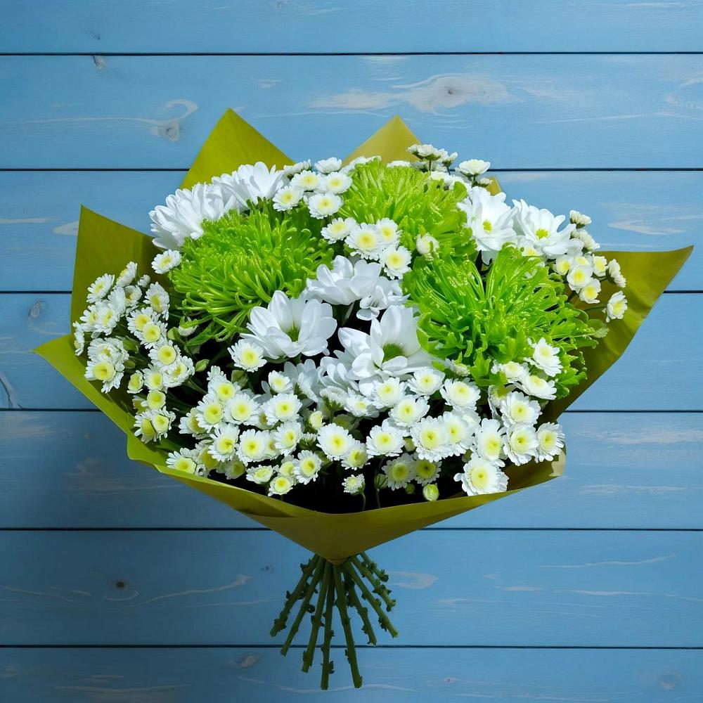 Букет цветов из: Хризантемы в Тарусе