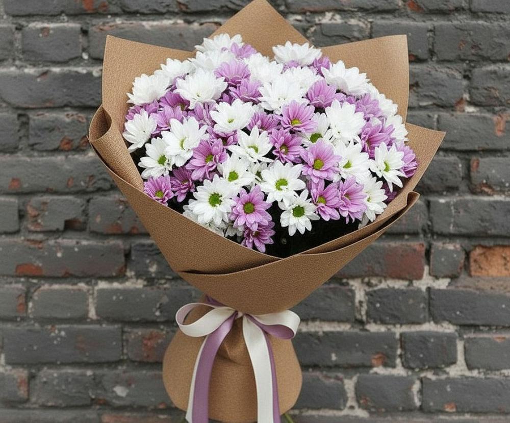 Букет цветов из: Хризантемы в Тарусе