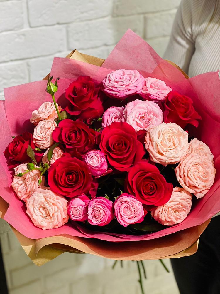 Букет цветов из: Розы в Тарусе