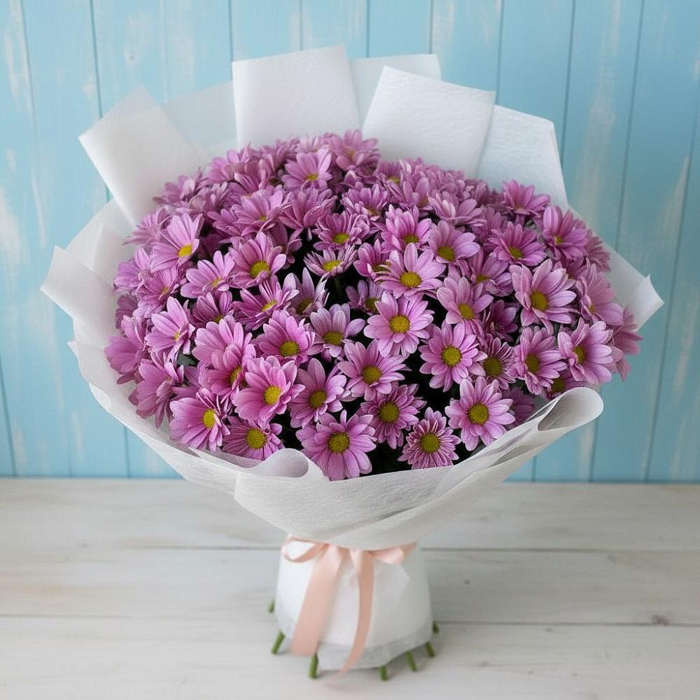 Букет цветов из: Хризантемы в Тарусе