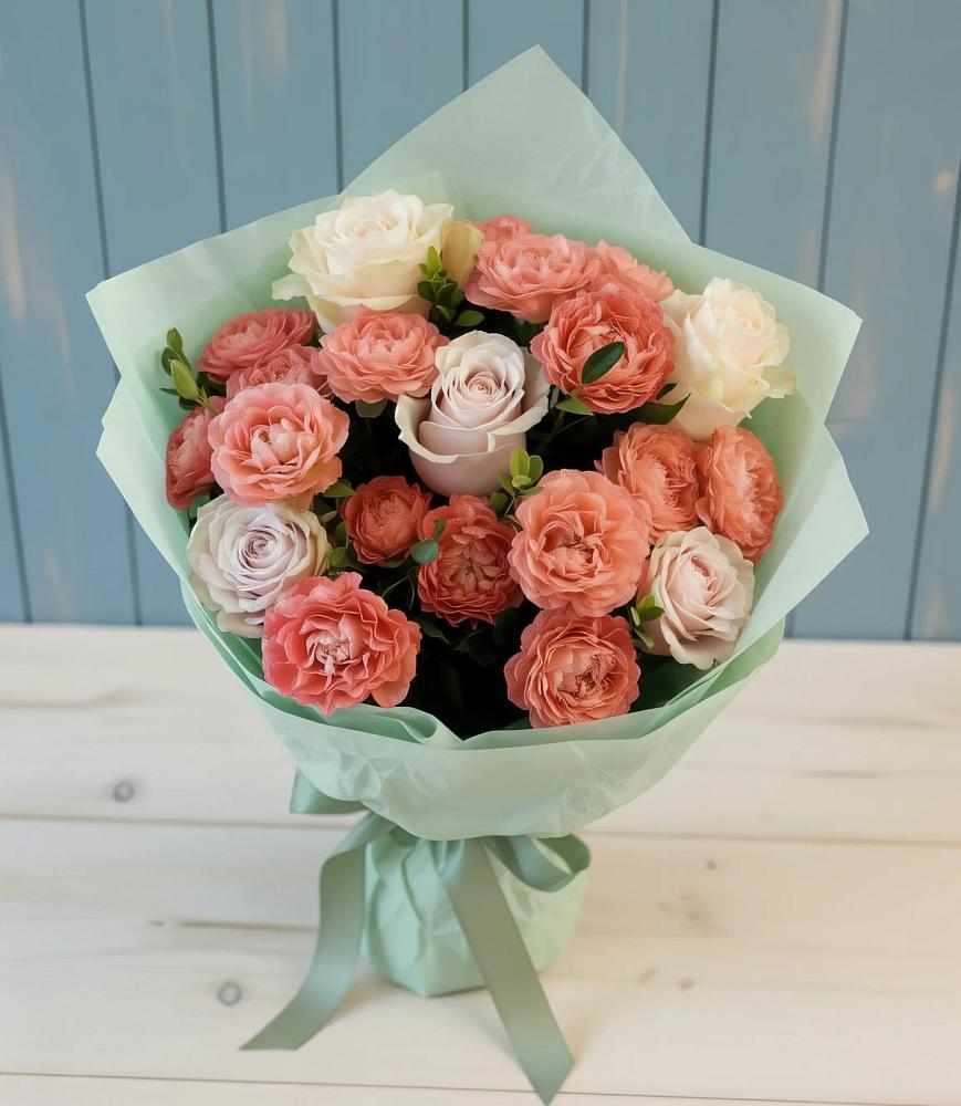 Букет цветов из: Розы в Тарусе