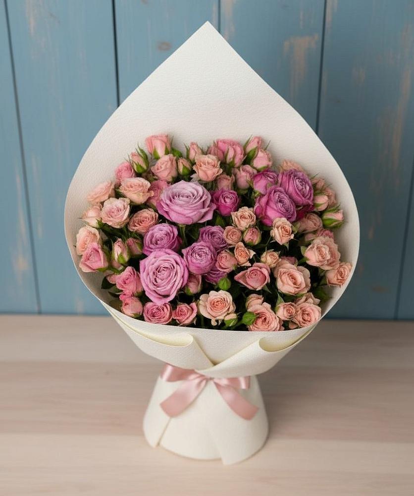 Букет цветов из: Розы в Тарусе