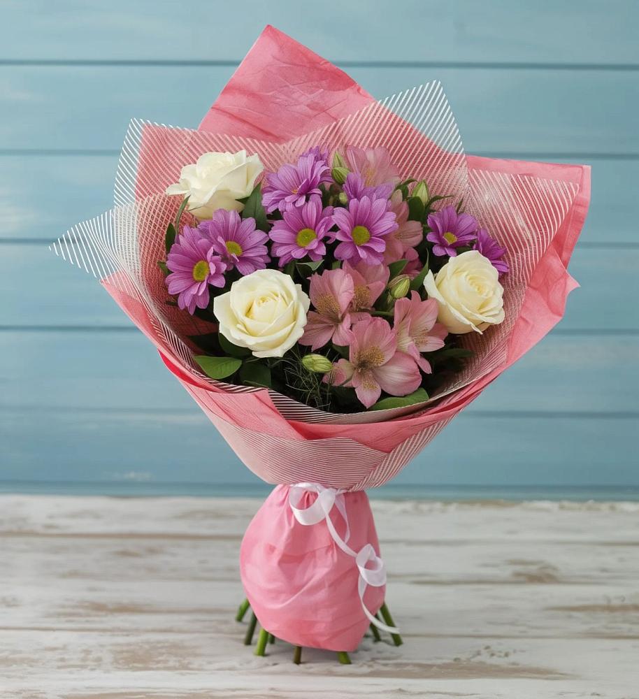 Букет цветов из: Герберы в Тарусе