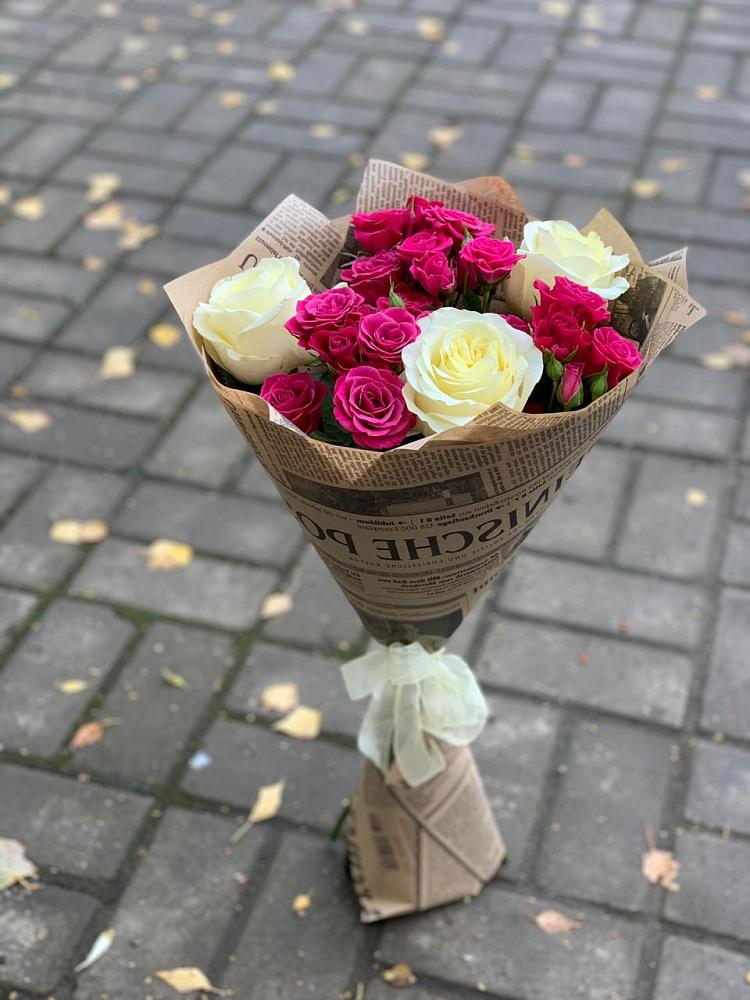 Букет цветов из: Розы в Тарусе