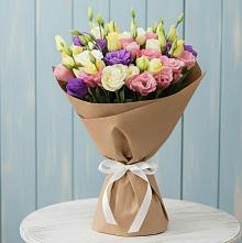 Букет цветов из:  Лизиантусы в Тарусе