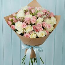 Букет цветов из:  Розы в Тарусе